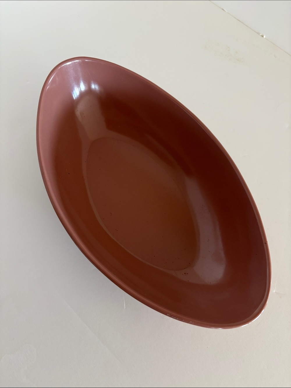 MELMAC DINNERWARE STETSON CORP GRAVY BOAT W/ MATCHING TRAY and Oval Bowl MCM - Picture 3 of 8